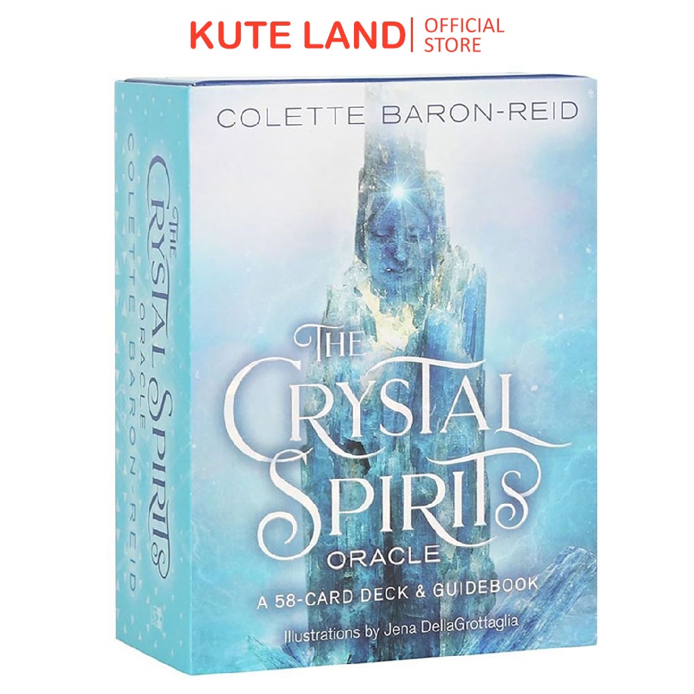Bài Oracle The Crystal Spirits 58 Lá Bài Tặng Đá Thanh Tẩy C39
