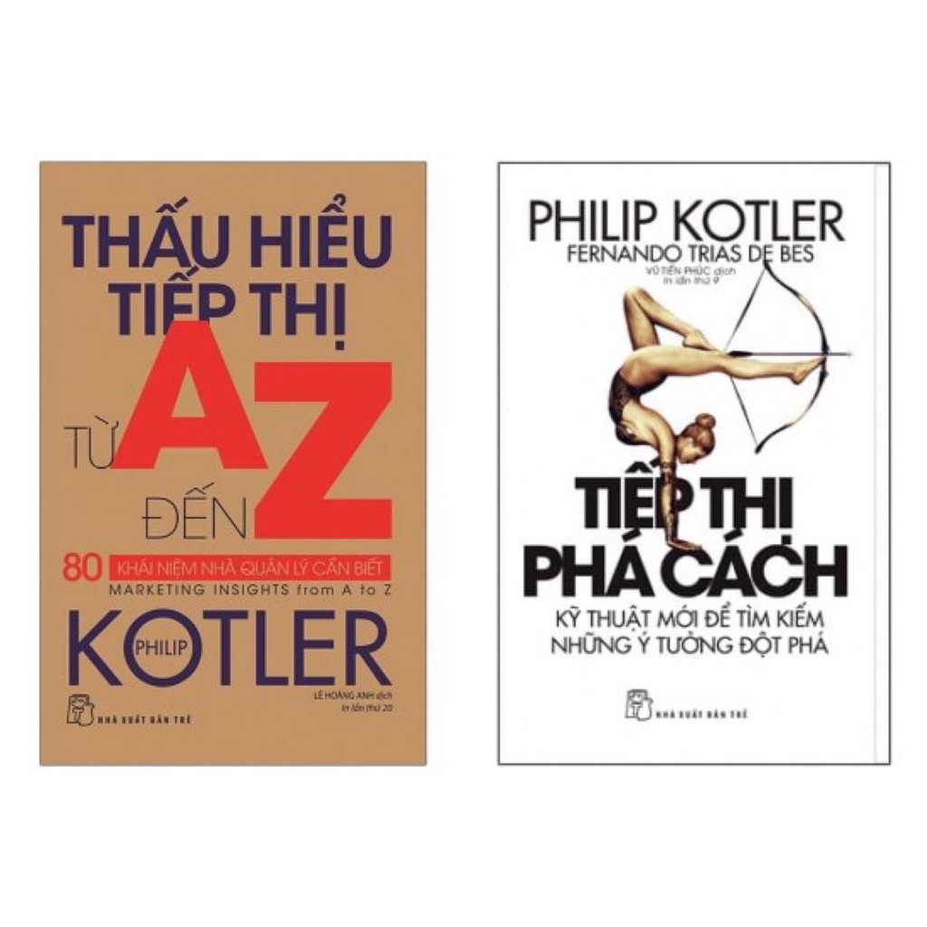 Sách - Combo 2 cuốn: Sách - Thấu Hiểu Tiếp Thị Từ A Đến Z  - 80 Khái Niệm Nhà Quản Lý Cần Biết và Tiếp Thị Phá Cách