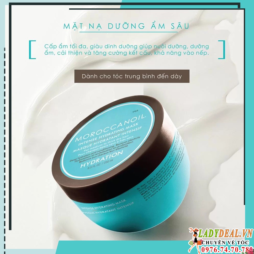 KEM Ủ DƯỠNG ẨM SÂU MOROCCANOIL INTENSE HYDRATING 250ML | BigBuy360 - bigbuy360.vn