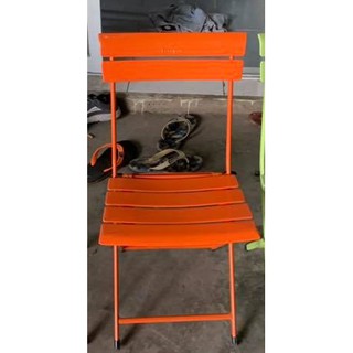 Ghế xếp sắt cafe mini color