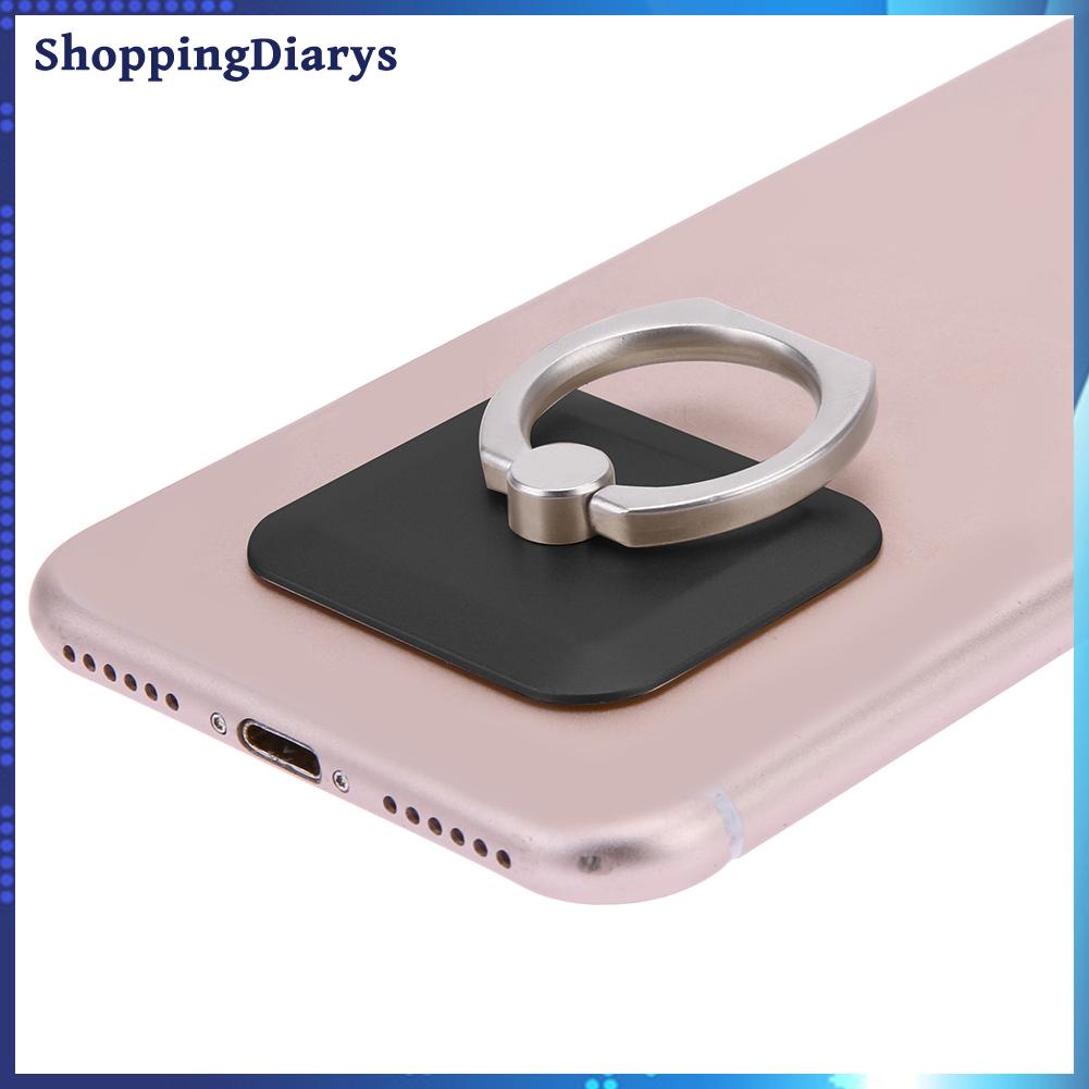 （shoppingDiarys） 360 Degree Finger Ring Mobile Phone Stand Holder for Smart Phone