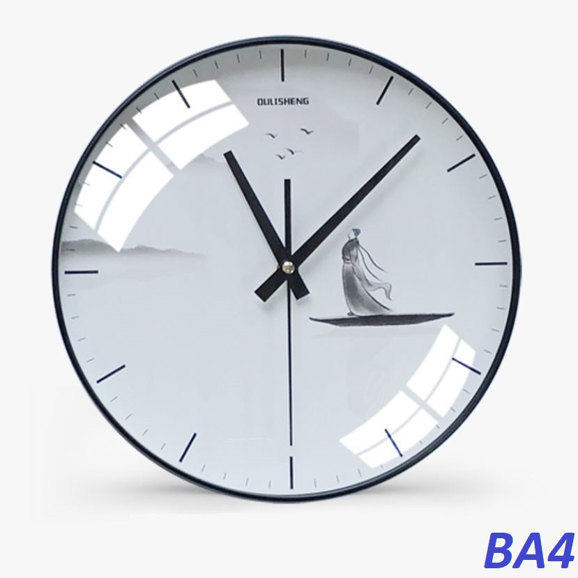 [Ảnh Thật] - bán - [Hàng Thật] Đồng hồ treo tường CAO CẤP [BA4] phong cách Bắc Âu 30x30cm