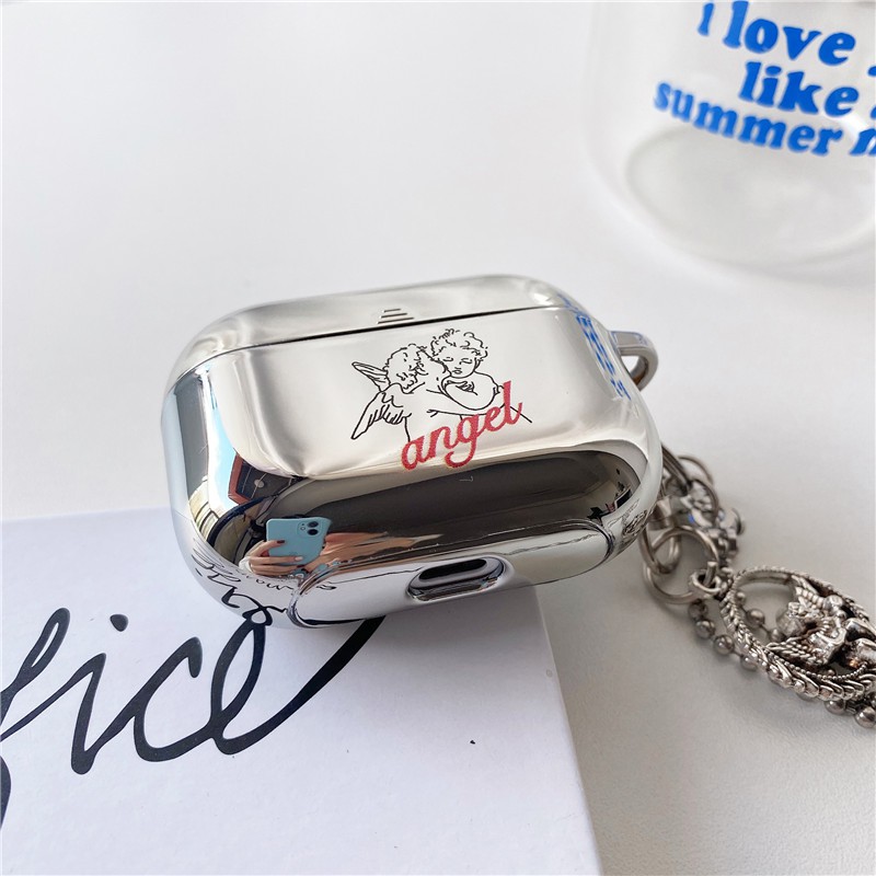 AirPods Pro AirPods 1 AirPods 2 Angel pendant Electroplating TPU Bluetooth Headset Case Soft case | BigBuy360 - bigbuy360.vn
