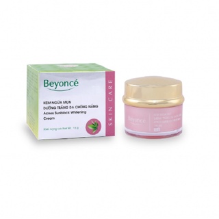 BEYONCÉ kem ngừa mụn dưỡng trắng da chống nắng 15g