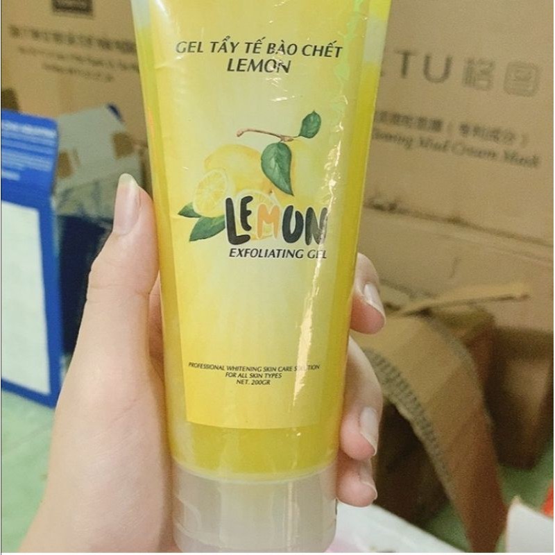 Gel tẩy tế bào chết toàn thân Lemon Chanh