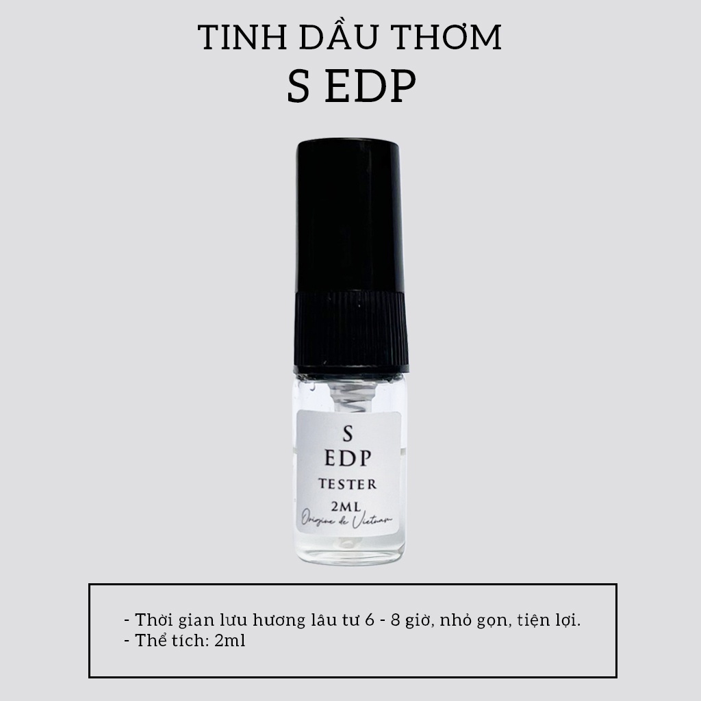 Tinh dầu thơm CODEDECO S EDP bí ẩn, quyến rũ, thu hút Vial 2ml