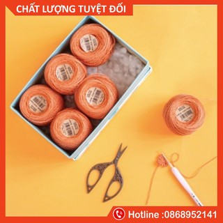 [GIÁ SỐC] Len Lace Cotton Đan Móc Áo Đầm [Bảng màu 2]