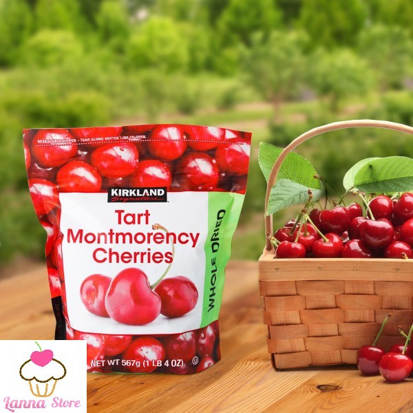 [Mã GROSALE2703 giảm 8% đơn 250K] Cherry và việt quất sấy khô Kirkland gói 567 gam - Mỹ.