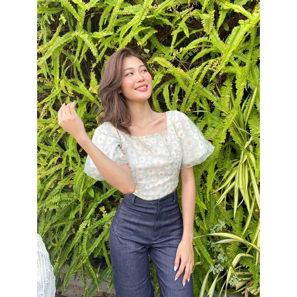 ÁO CROPTOP TAY BỒNG CALIE STORE