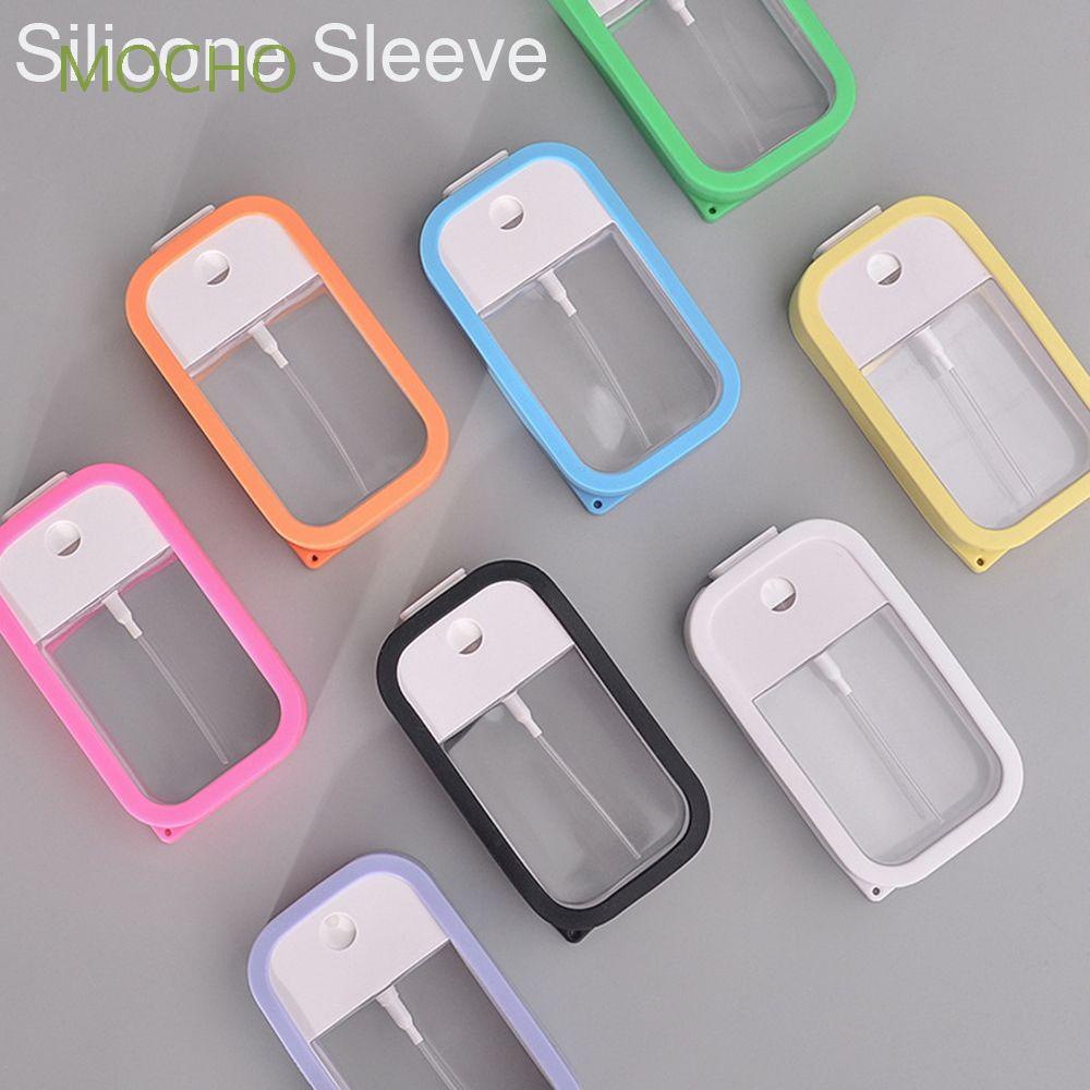 Vỏ bảo vệ chai xịt nước hoa bằng silicon chống rò rỉ có thể tái sử dụng