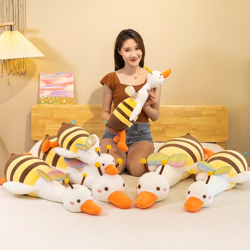 THÚ BÔNG VỊT ONG DUCK AND BEE CAO CẤP