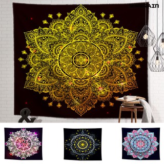 Thảm Treo Tường Trang Trí Họa Tiết Mandala Độc Đáo