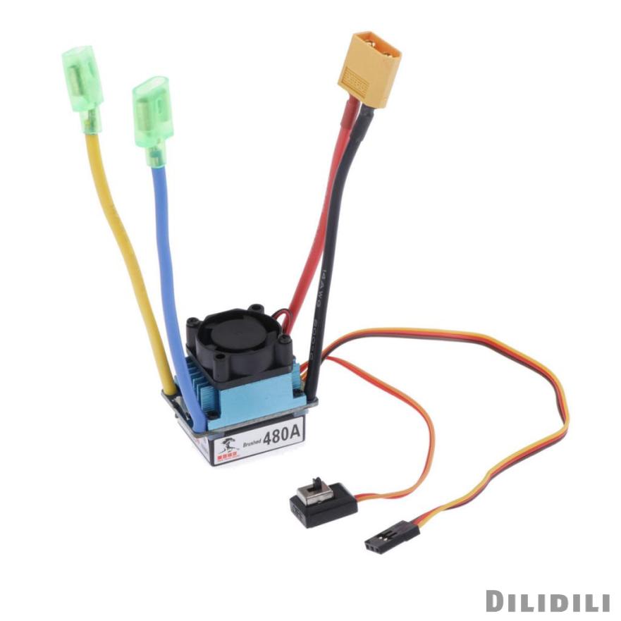 Bộ Điều Khiển Tốc Độ 480a Esc Cho Động Cơ 540 / 550 / 775