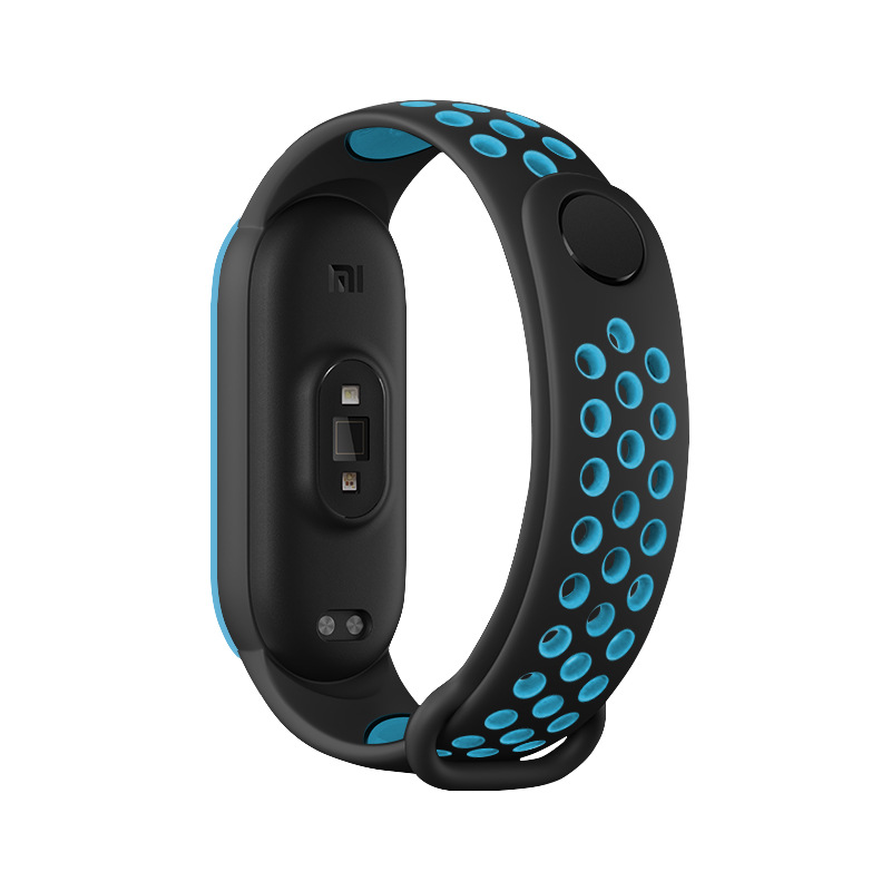 Two- Color Strap Sport Silicone Watch Wrist Bracelet Mi Band Strap Accessories Bracelet Smart For Xiaomi Mi Band 5 Strap