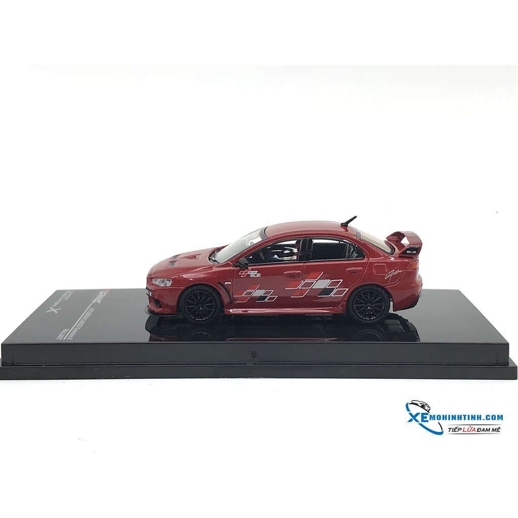 Mô hình Mitsubishi EVO X – Ralliart Edition Tarmac Works 1:64 (Đỏ)