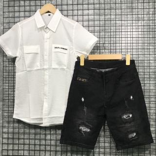 quần short jean nam cao cấp 215