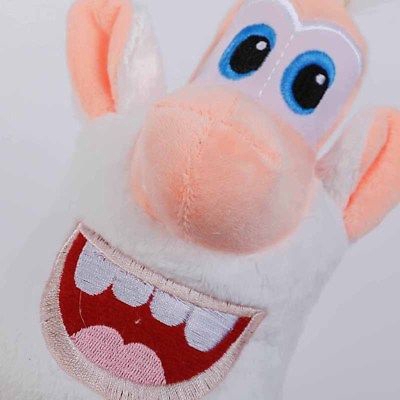 Russian Cartoon Booba Buba White Pig Cooper Soft Plush Toys Doll Stuffed Dolls