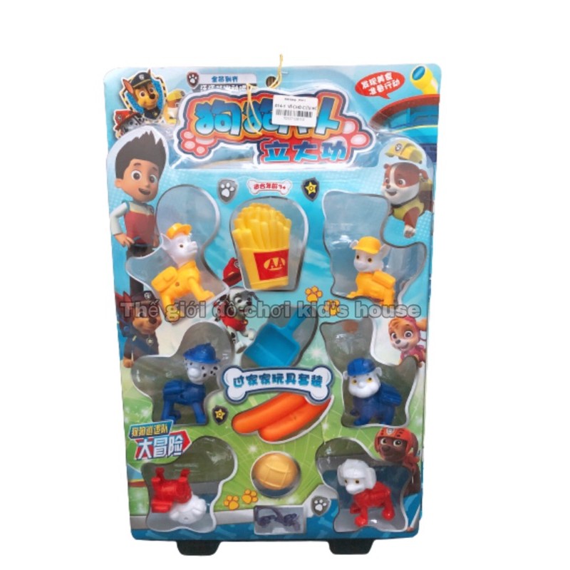 [ƯA CHUỘNG] Bộ Đồ Chơi Chú Chó Cứu Hộ Paw Patrol 11 Chi Tiết TPHCM