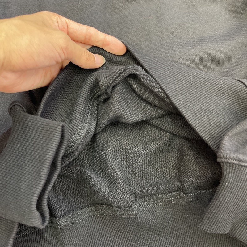 Áo Sweater FOG Fear of God ESSENTIALS CREWNECK Black Sweatshirt