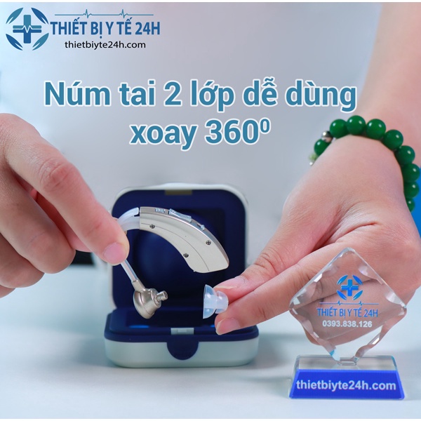 Máy Trợ Thính Không Dây Dành Cho Người Già VHP 220 Chính Hãng