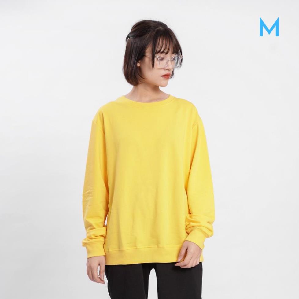 Áo dài tay trơn NỈ DA CÁ Unisex N7 Basic Sweater Ulzzang cặp đôi nam nữ form rộng oversize Hàn Quốc A7