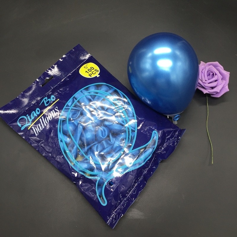 Set 10 Bong BóNg Cao Su 5 Inch NhiềU MàU SắC Trang Trí TiệC CướI