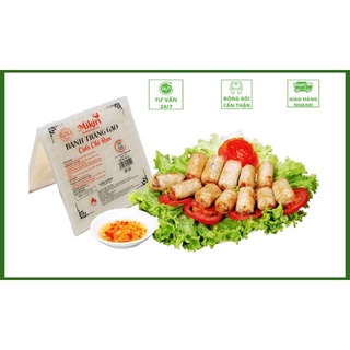 Bánh tráng gạo cuốn chả ram (chả giò) Mikiri size 15cm (24 lá)