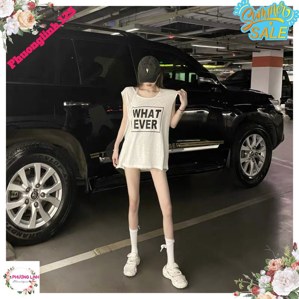 SET 2 ÁO SÁT NÁCH NỮ WHATEVER