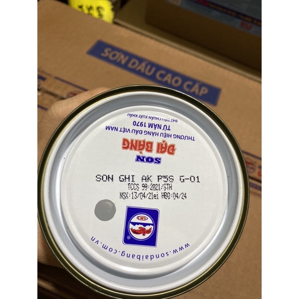 Sơn Alkyd Đại bàng sơn trên  sắt thép đồ gỗ 750ml