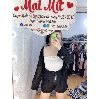 [BIGSIZE Mai Mít] Áo Khoác Len Mỏng 55-90Kg