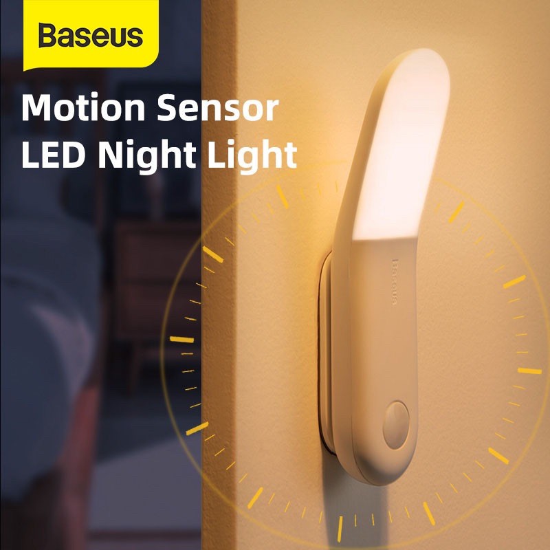 Đền led cảm biến chuyển động hồng ngoại Baseus