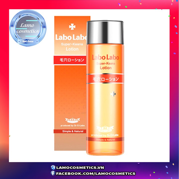 Toner Labo Labo, Nước Hoa Hồng Labo Labo Super-Keana Lotion Nhật Bản Chính Hãng 100%