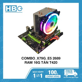 COMBO: MAIN X79G /E5 2689 / TẢN nhiet