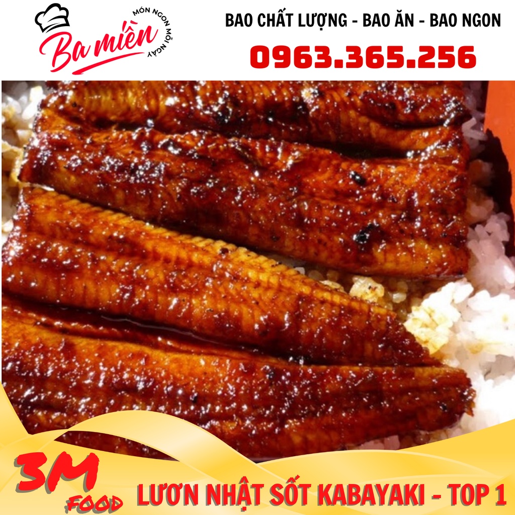 Lươn Nhật sốt Kabayaki - 200gr  3M FOOD DS