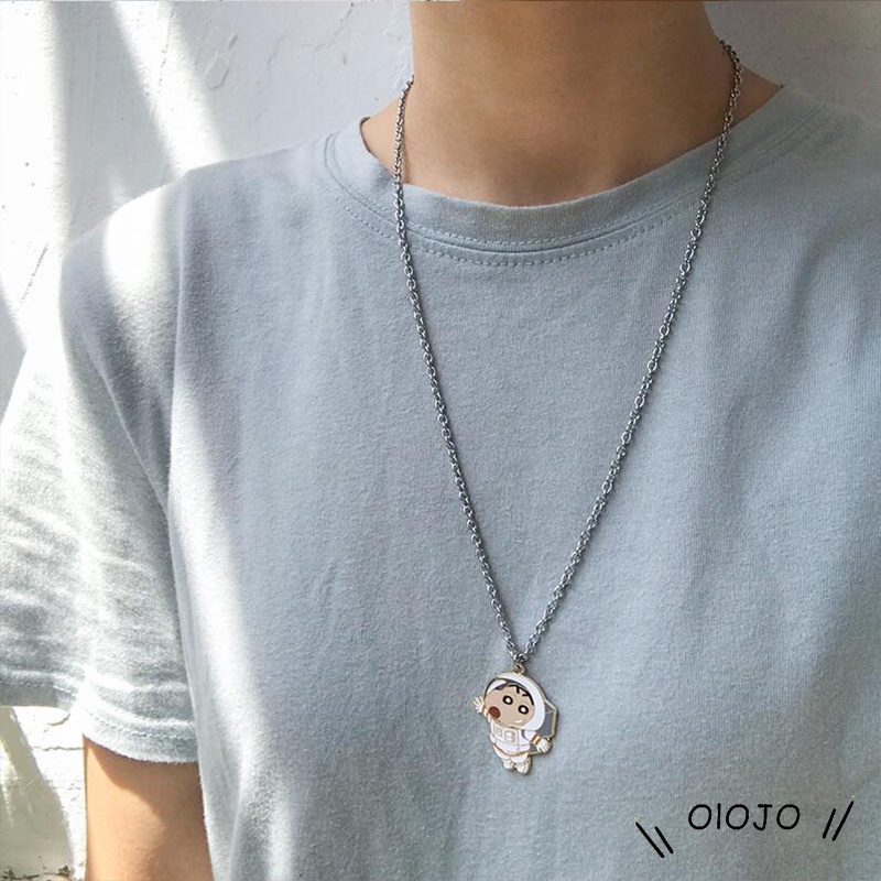 Dây Chuyền Mặt Hoạt Hình đơn Giản Thời Trang Cao Cấp Cho Các Cặp đôi-OLO
