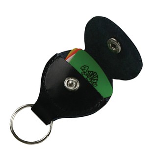 Móc khóa đựng pick gảy đàn guitar (tặng pick)