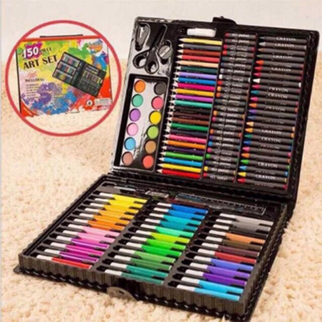 Hộp bút mầu 150 chi tiết
