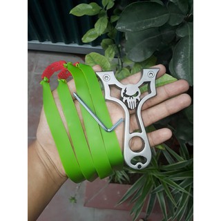 Ná cao su Tia Sét Đầu Lâu Inox 304 - kèm 2 thun dẹt