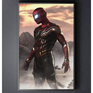 TRANH CANVAS SIÊU ANH HÙNG MARVEL treo tường in theo yêu cầu - người nhện SPIDER MAN 5