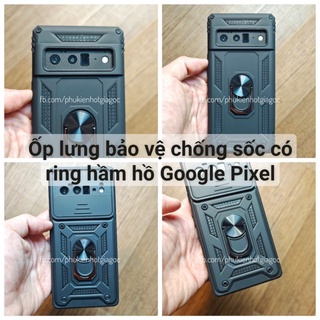 Ốp lưng bảo vệ chống sốc có ring Google Pixel 7 Pro / 7 / 6 Pro / 5a / 5 / 4a 5g / 4a / 4 XL / 4 / 3a XL / 3a / 2 XL / 2