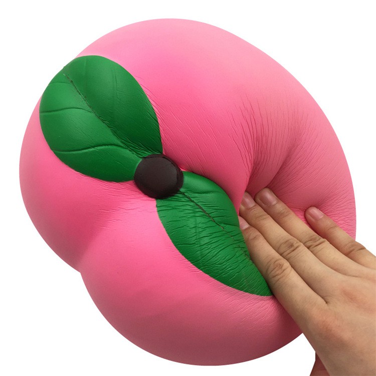 Squishy quả đào hồng khổng lồ - đại khổng lồ chính hãng siêu dễ thương