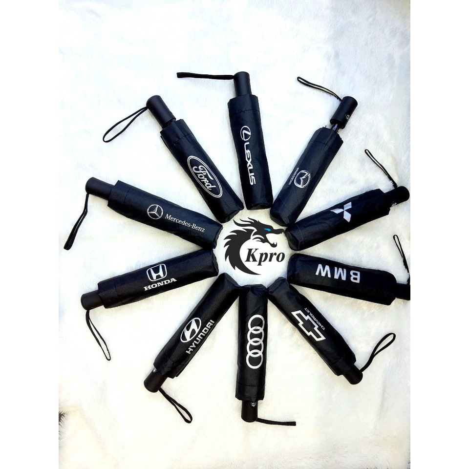 Ô, dù logo ô tô tự động đóng mở, dù logo xe hơi - Hàng Kpro chất lượng cao