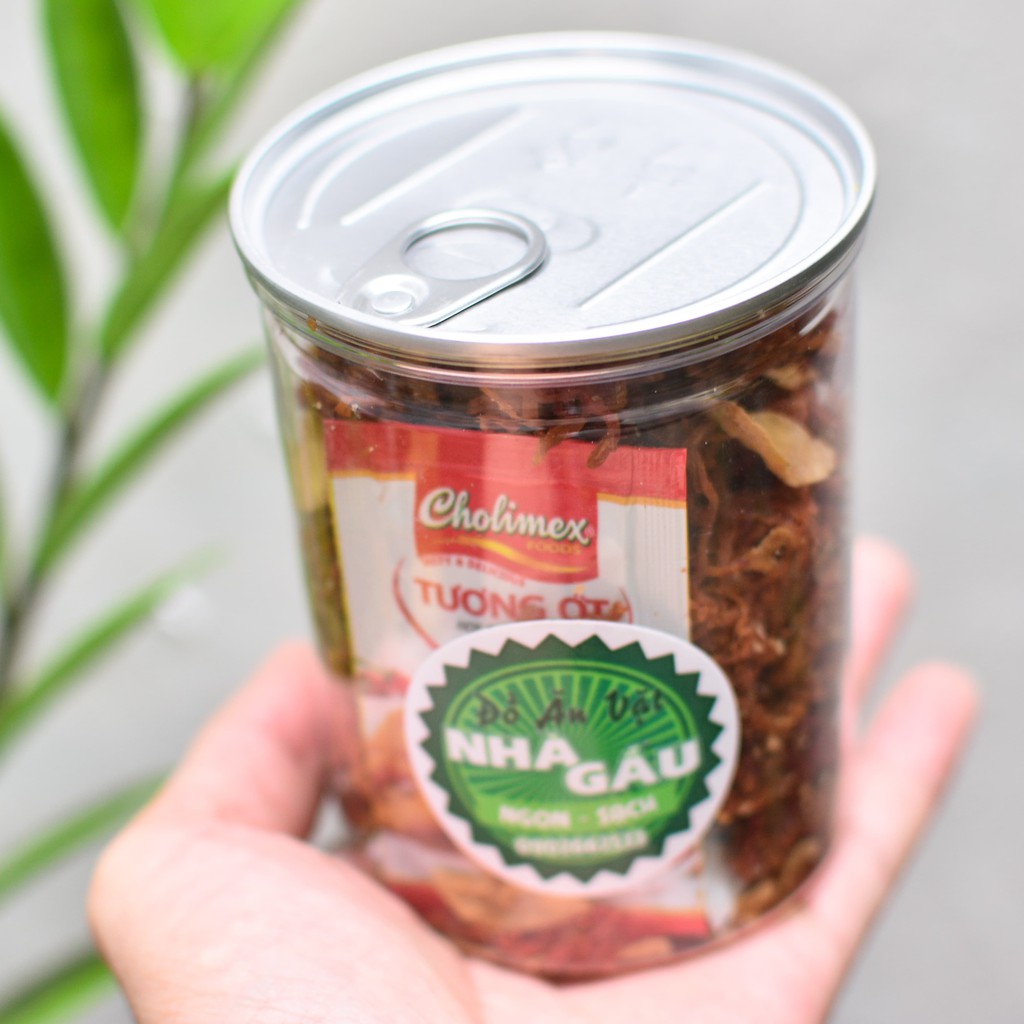 [Hủ 200g] Khô heo cháy tỏi loại ngon - Đồ ăn vặt Nhà Gấu | BigBuy360 - bigbuy360.vn