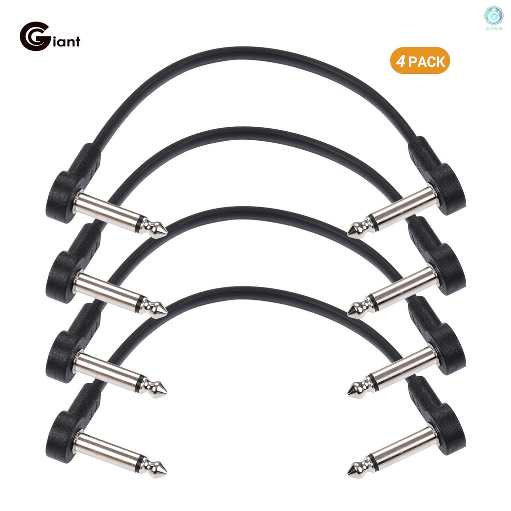 4 Cáp Kết Nối Hiệu Ứng Đàn Guitar 3c Gagiant Ac-8 6 Inch Sang 1 / 4 Inch