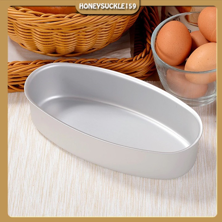 Khuôn loaf đúc nhôm hình oval bầu dục d08