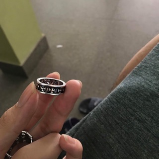 Nhẫn hợp kim mạ titan cao cấp