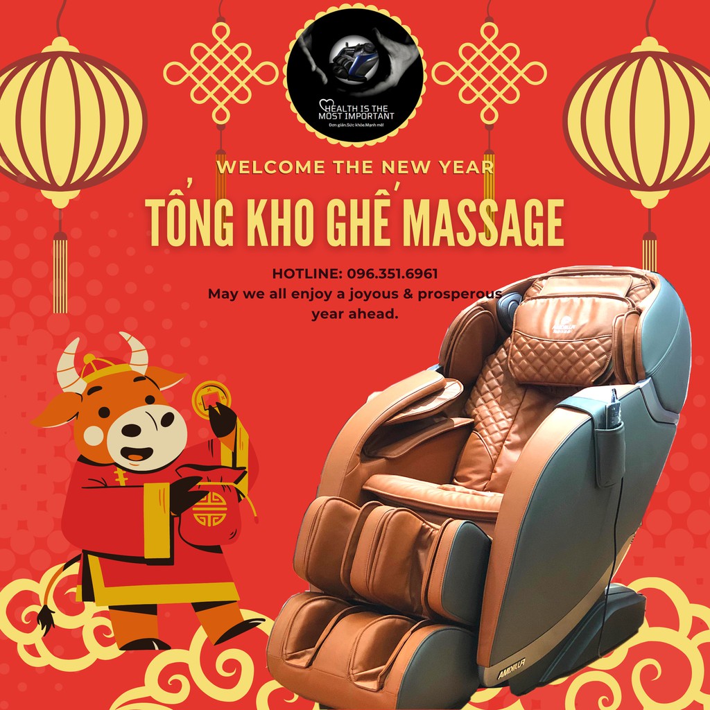 [HOT 2021 ĐIỀU KHIỂN GIỌNG NÓI] Ghế massage FUJIKIMA FJ-606MAX tự động massage toàn thân trị liệu Nhật Bản