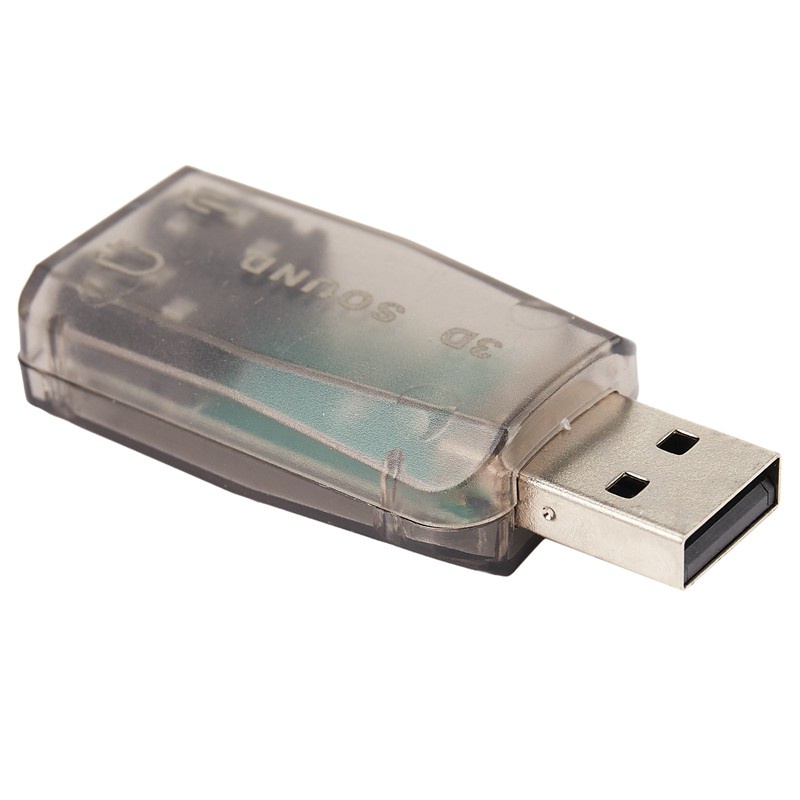 Usb Chuyển Đổi Thẻ Âm Thanh Ngoài Với Giắc Cắm Tai Nghe Và Micro Cho Usb