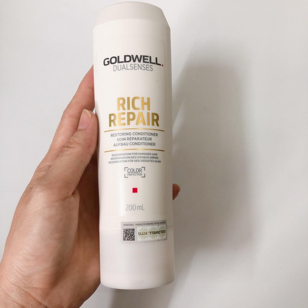 Dầu xả phục hồi tóc Goldwell Dualsenses Rich Repair Conditioner 200ml