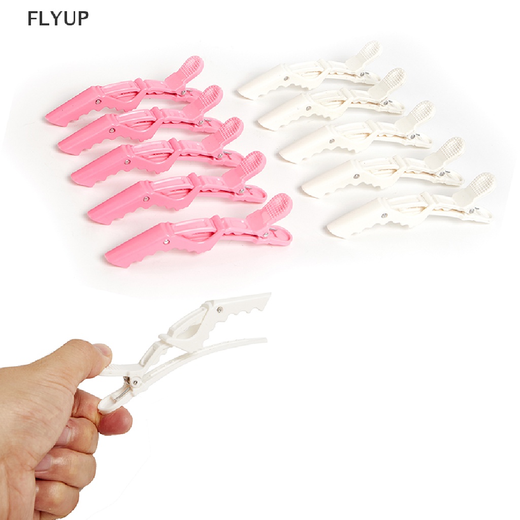 Set 5 Kẹp Tóc Cá Sấu Chuyên Dụng Cho Salon Làm Tóc